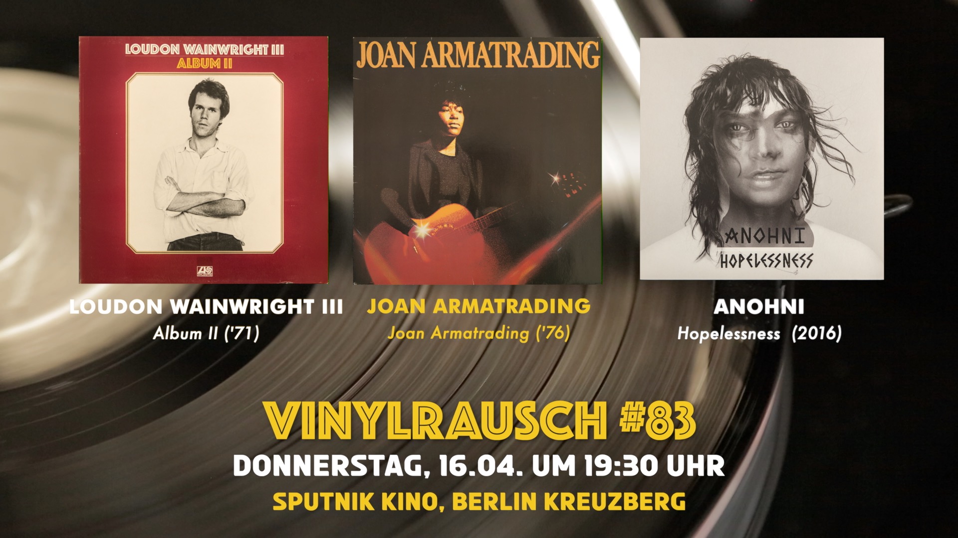 VINYLRAUSCH #83: DER PERSÖNLICHE RAUSCH