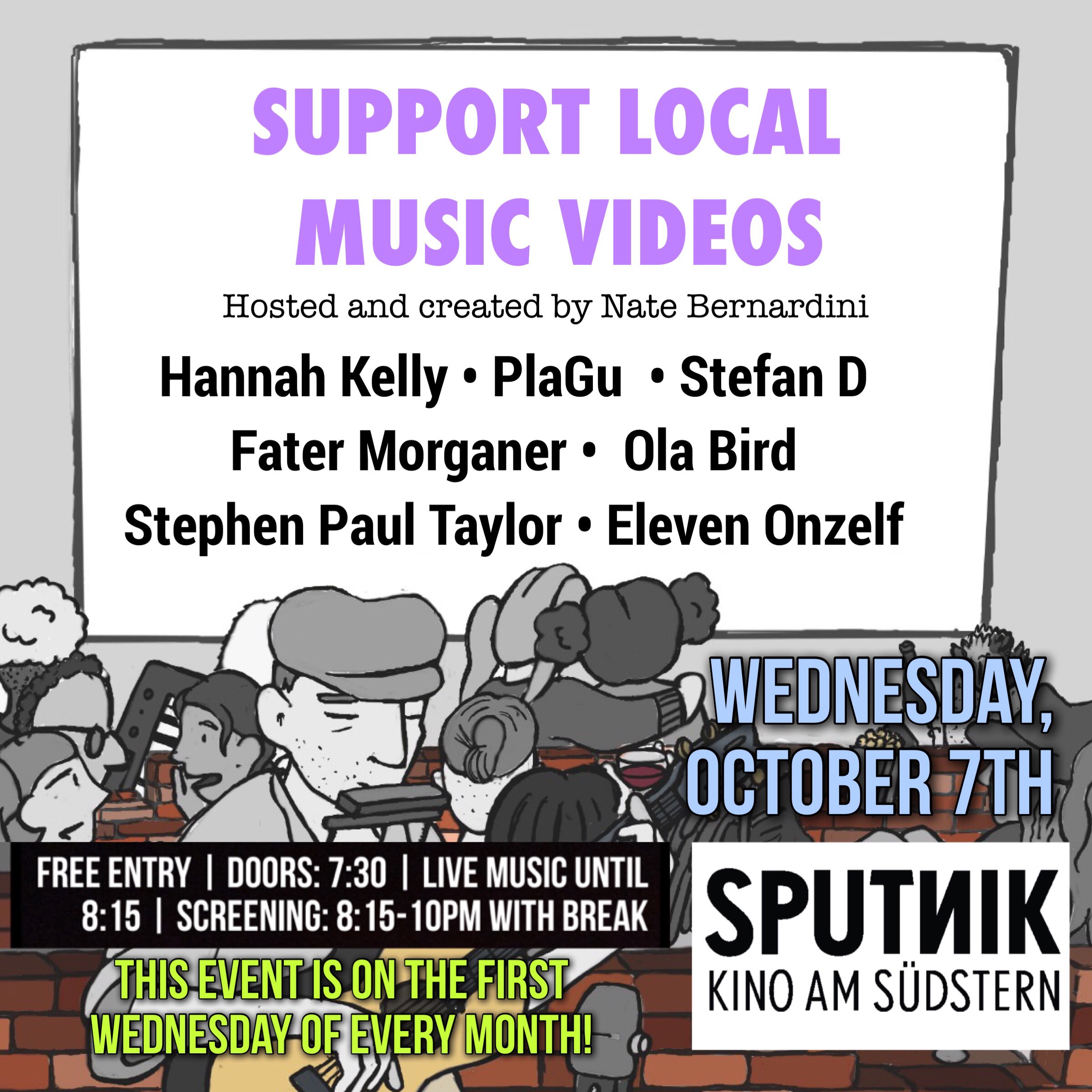 SUPPORT LOCAL MUSIC NIGHT (KINO EDITION)
