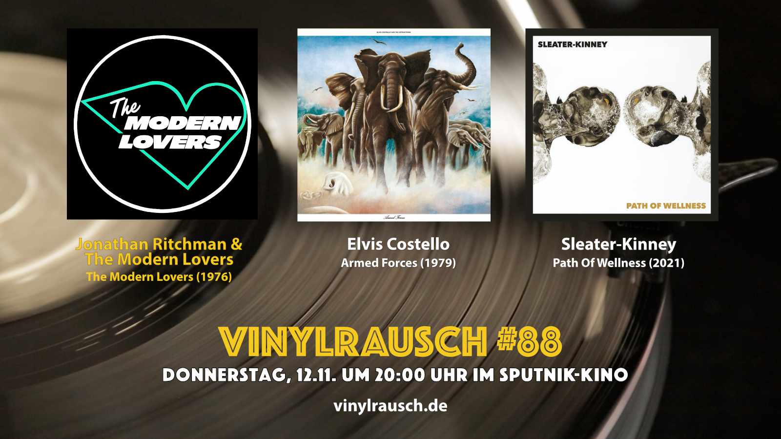 VINYLRAUSCH #88: SONGS VON MÄNNERN UND FRAUEN LEBENDIGE RAUSCH